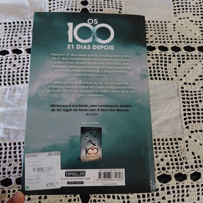 Os 100- 21 dias depois. Portes incluídos.