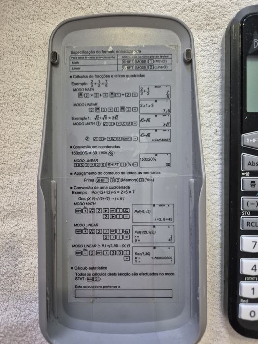 Calculadora cs-08 plus