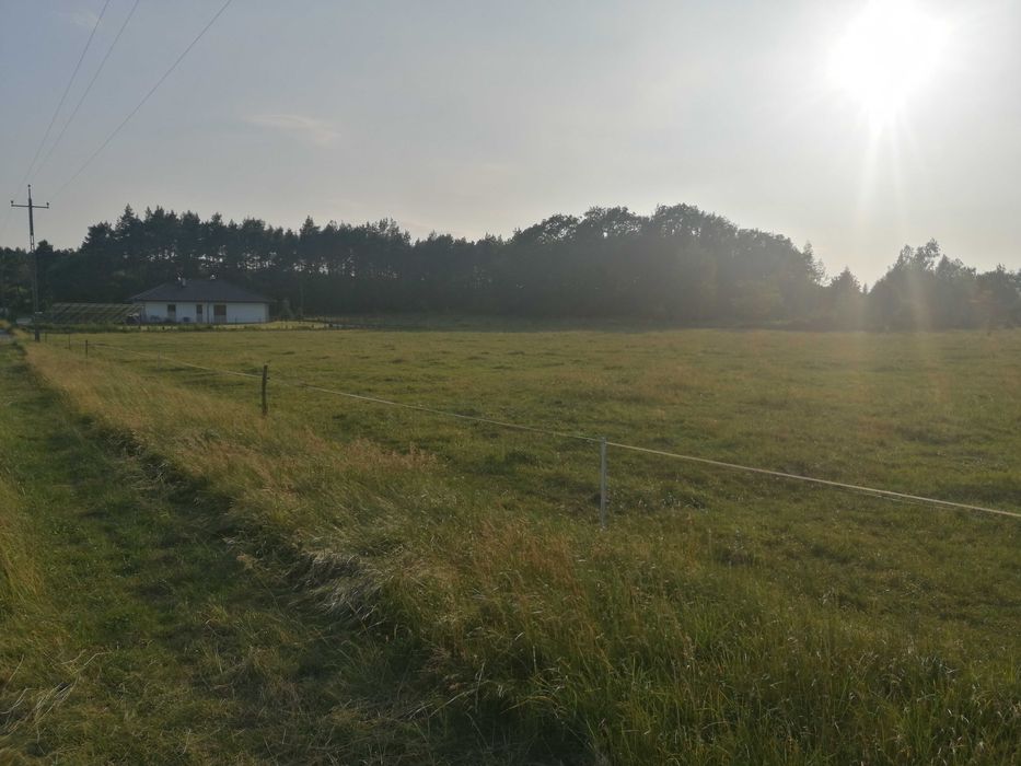 1 h 2 duże działki ładna okolica