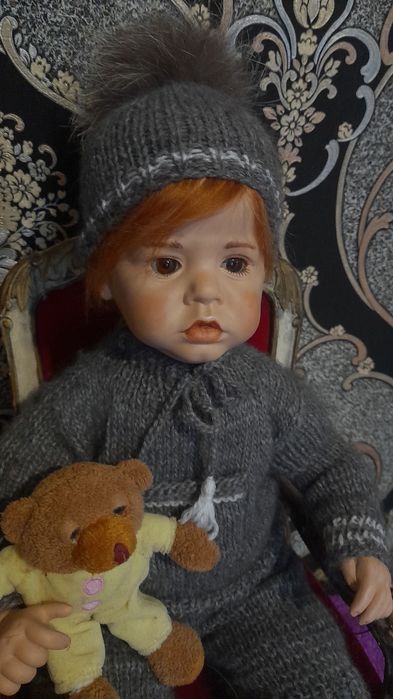 Фарфорова німецька лялька 50 см