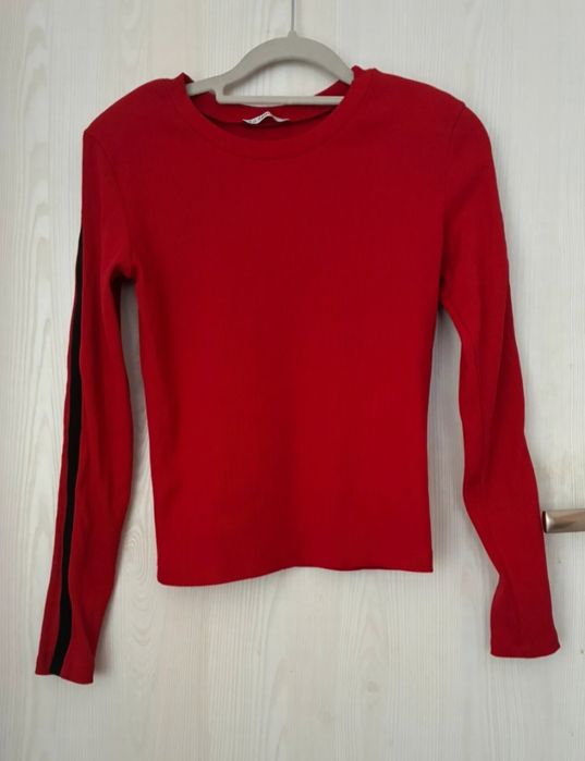 Komplet La blanche czerwony s/m