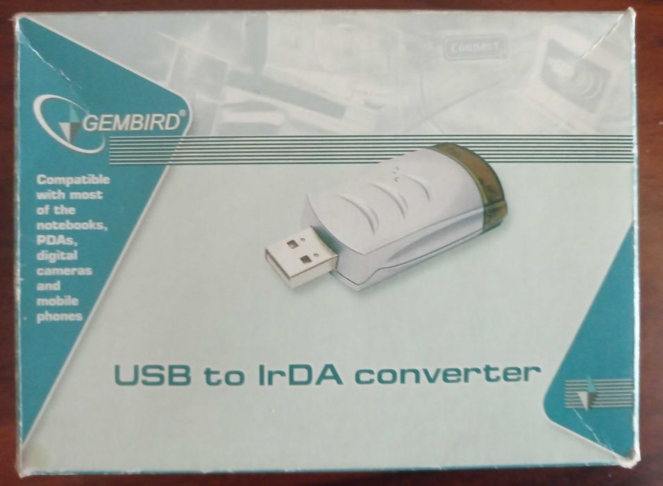 Адаптер Gembird USB to IrDA. Подключение инфракрасных устройств