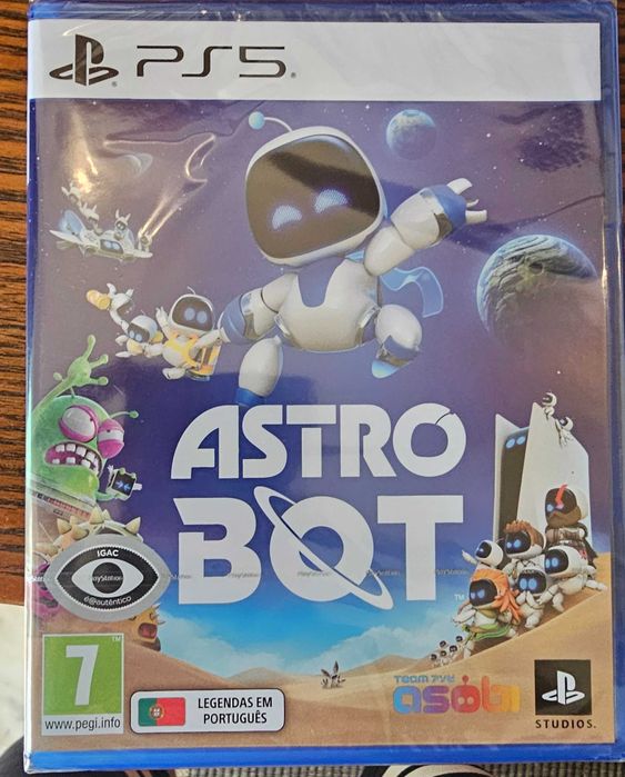 Astro Bot PS5 novo e selado