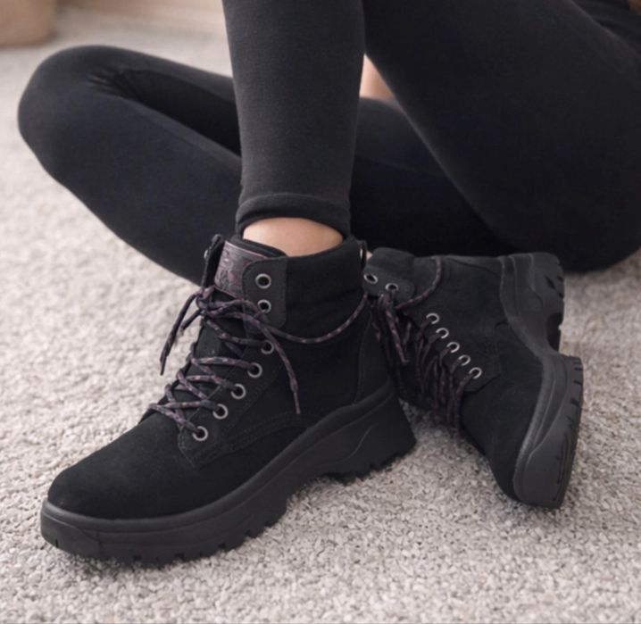 Botki trapery skechers