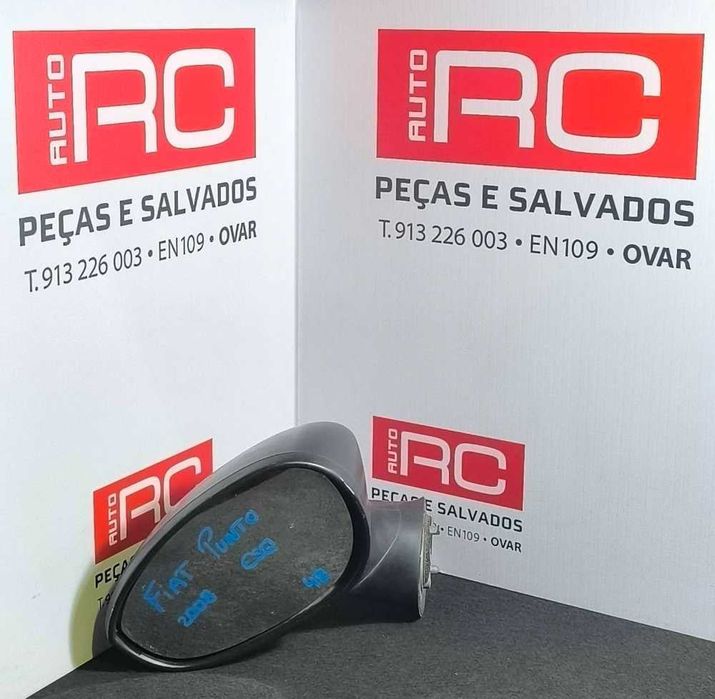 Espelho Retrovisor Esquerdo 01214708600 - FIAT PUNTO