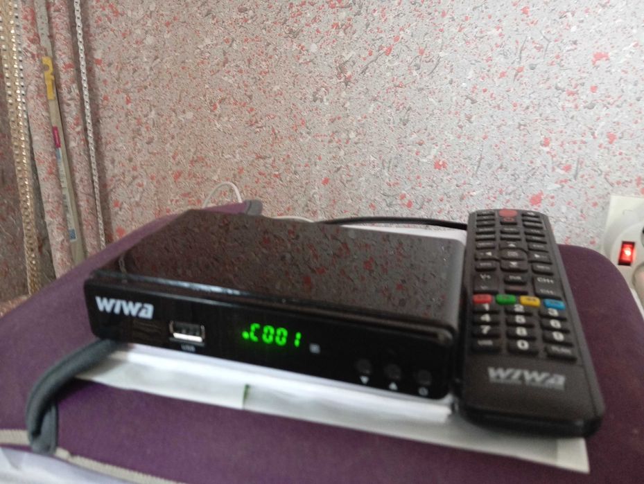 Dekoder dvbt2 Wiva.Jak nowy plus gratis kabel  hdmi .Super Okazja