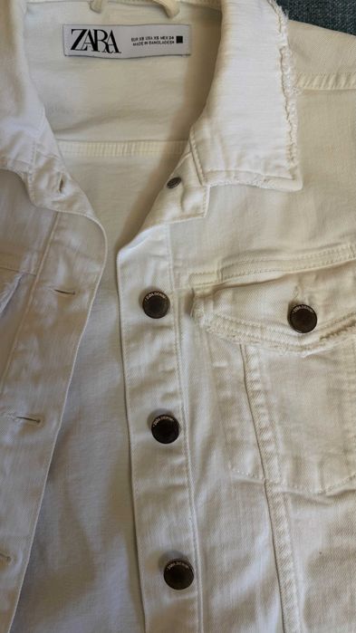 Джинсова куртка ZARA — оригінал, відмінний стан