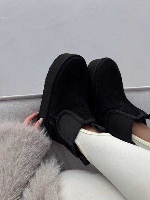 Угги/Угг/Уггі/Уги/Угі/UGG Australia Platform Chelsea Black