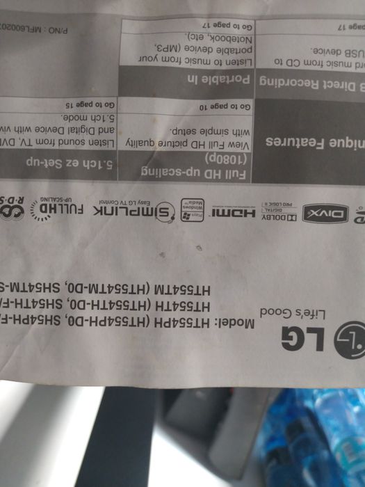 Wieża lg na części