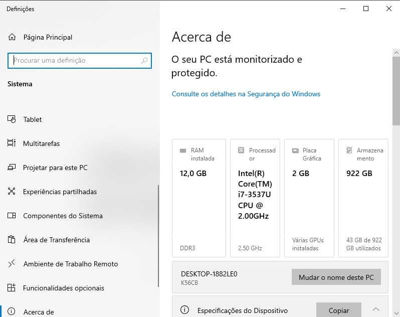 Portátil Asus k56C Core i7