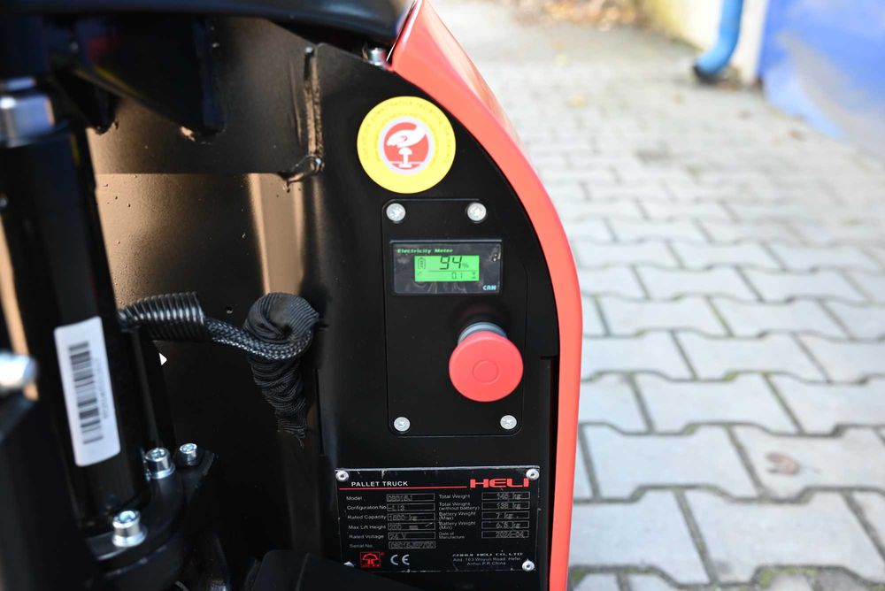 Paleciak elektryczny HELI CBD15J-LI3 1500kg Li-on 30Ah 2025r FHP 306