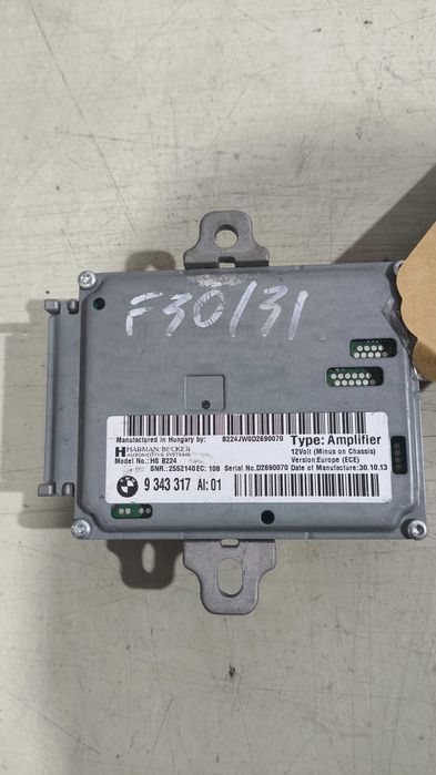 Amplificador de Som BMW serie 1/2/3/4 (F20/F22/F30/F32) 9343.317