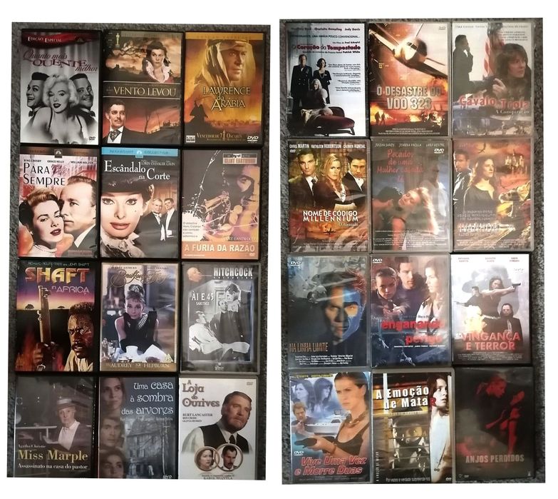 Lote 132 DVD's originais (LOTE 30)