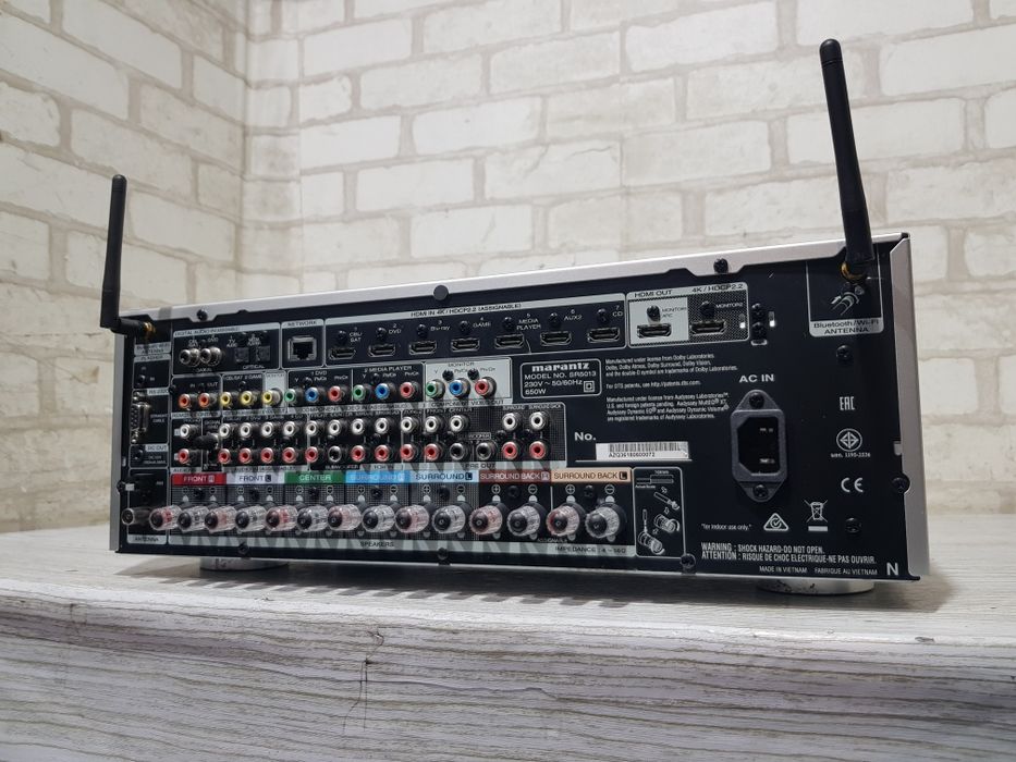 7.2AV ресивер Marantz SR5013 7х180Вт, AirPlay 2, Bluetooth, FLAC,WiFi