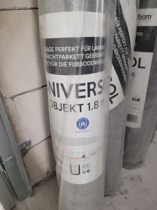 Podkłady pod panel oraz ogrzewanie podłogowe Ewifoam