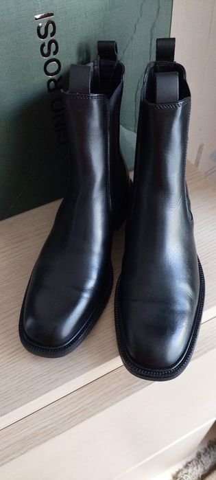 Gino Rossi шкіряні черевики ботинки. 40-40.5 р.