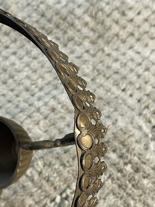 Conjunto 2 bases bases de candeeiro em latão