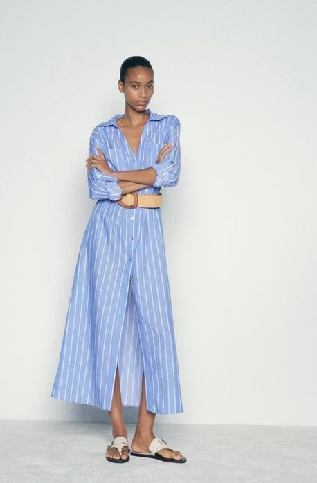 Сукня-сорочка Zara з ременем розмір S/36