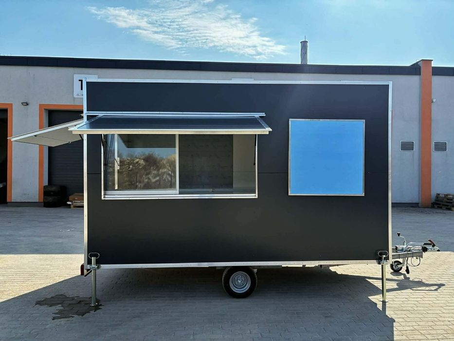 Całkowicie nowa przyczepa gastronomiczna 4 m, 2026 r.