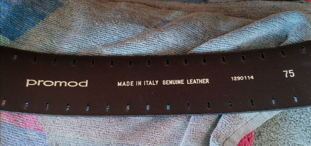 Cinto em couro para senhora da Promod