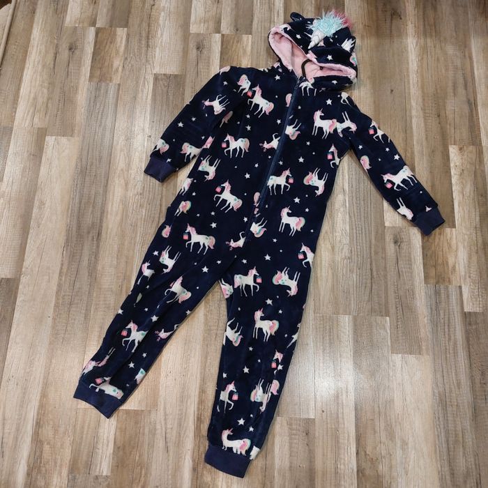 Классная теплая пижама кегуруми для девочки унисекс