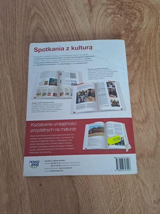 Podręcznik do wiedzy o kulturze dla technikum i liceum Nowa Era