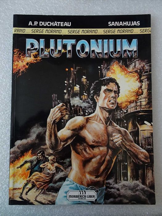 Livro Serge Morand - Plutonium (capa mole)