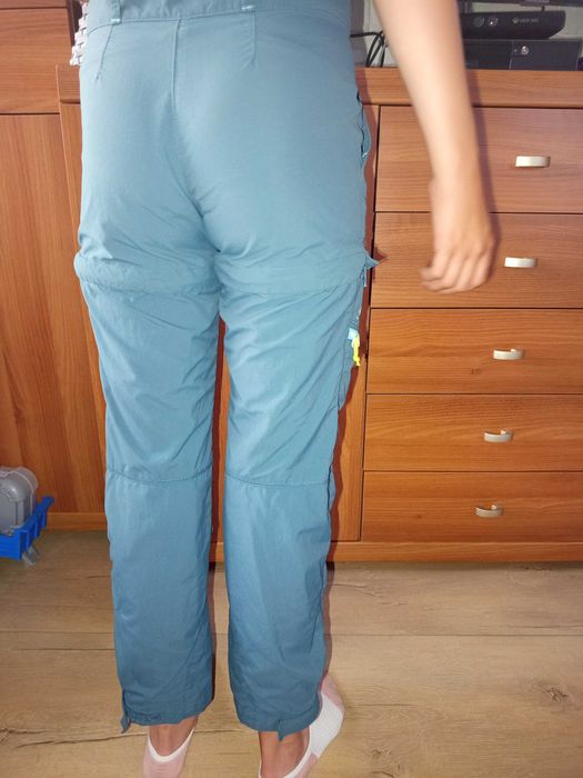 Spodnie turystyczne Quechua MH500 2w1 8-9 lat 131-140cm
