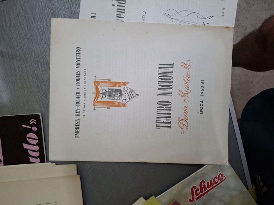 Programas antigos de teatro