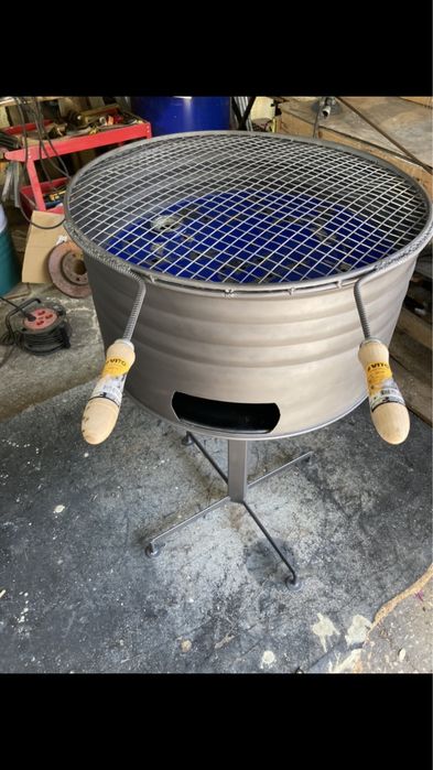 Churrasqueira bidon oleo vários modelos