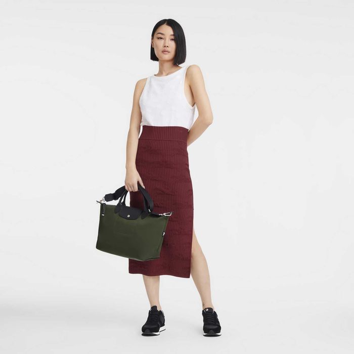 Сумка Longchamp Le Pliage Energy L Handbag Khaki