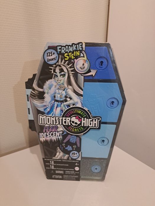 Monster High Frankie Stein Straszysekrety Seria 2 Błyszcząca