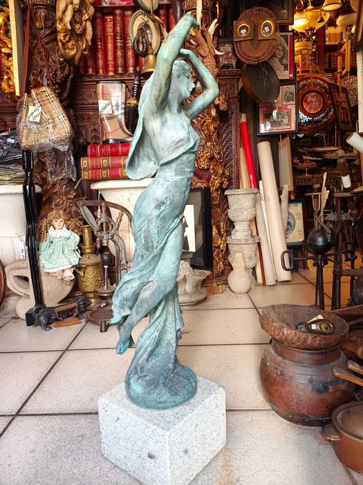 Escultura Bronze Henri Levasseur