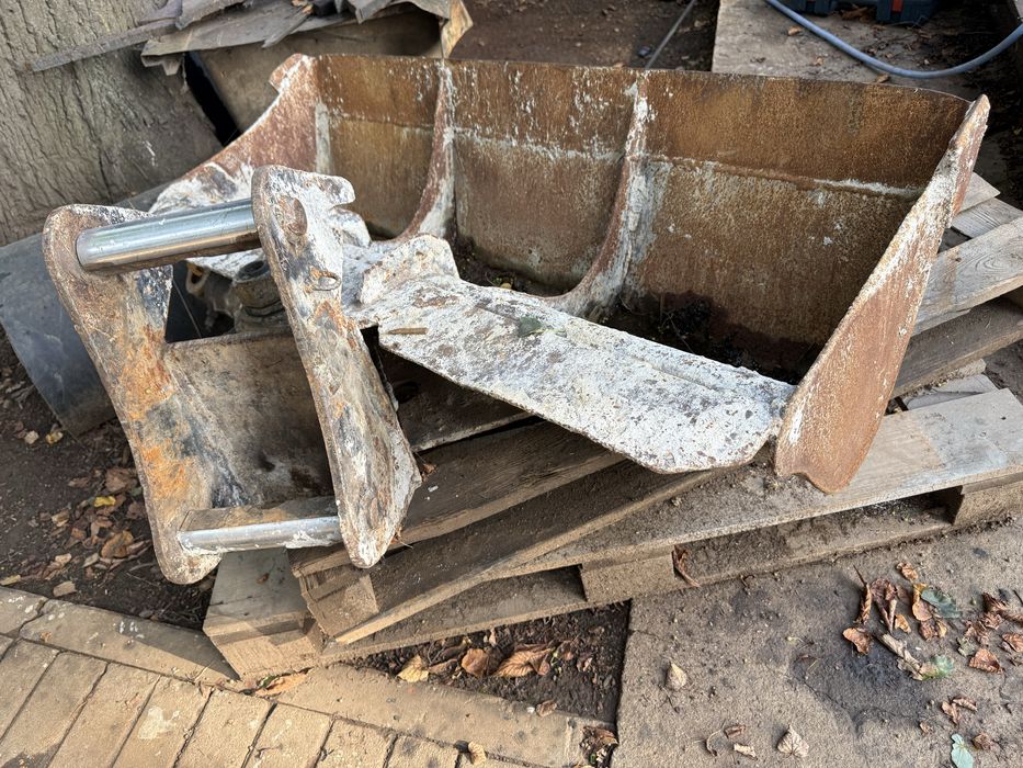 Lyzka skarpowa hydrauliczna 120 ms03 skretna 3-4 ton