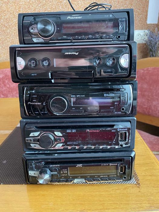 Автомагнітоли  Блютуз Pioneer JVC Оригінал