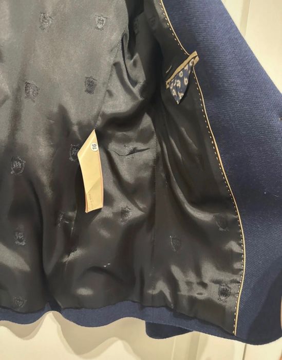 Marynarka Massimo Dutti granatowa 38
