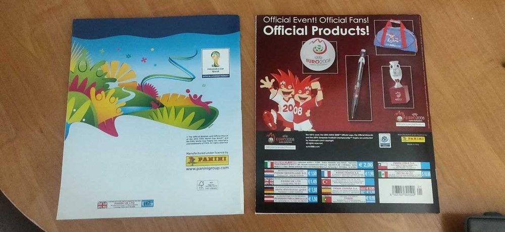 Panini Альбоми ЧС-14 Євро-08 ЧС-10 ЧС-06 Євро-20 Preview ЧС-18