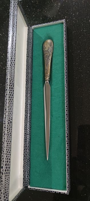 Abre cartas em prata