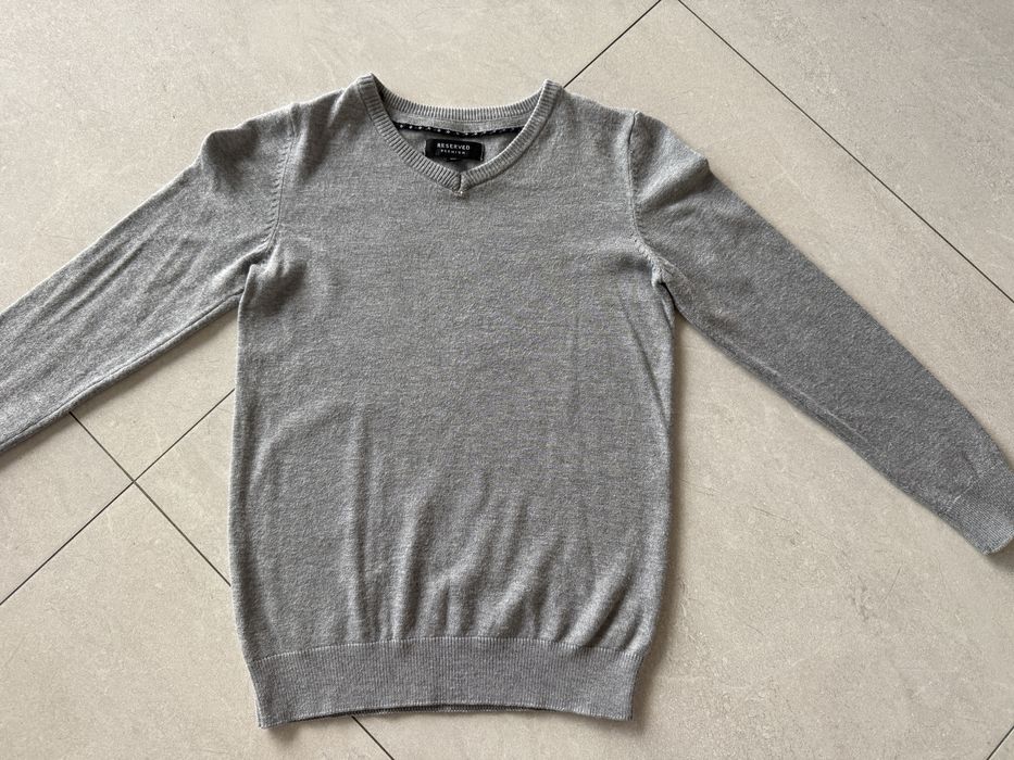 Sweter chłopięcy Reserved 122 w serek