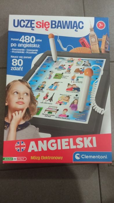 Uczę się bawiąc angielski, Clementoni.