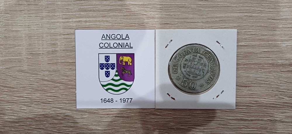 Angola - 50 Centavos - 1927