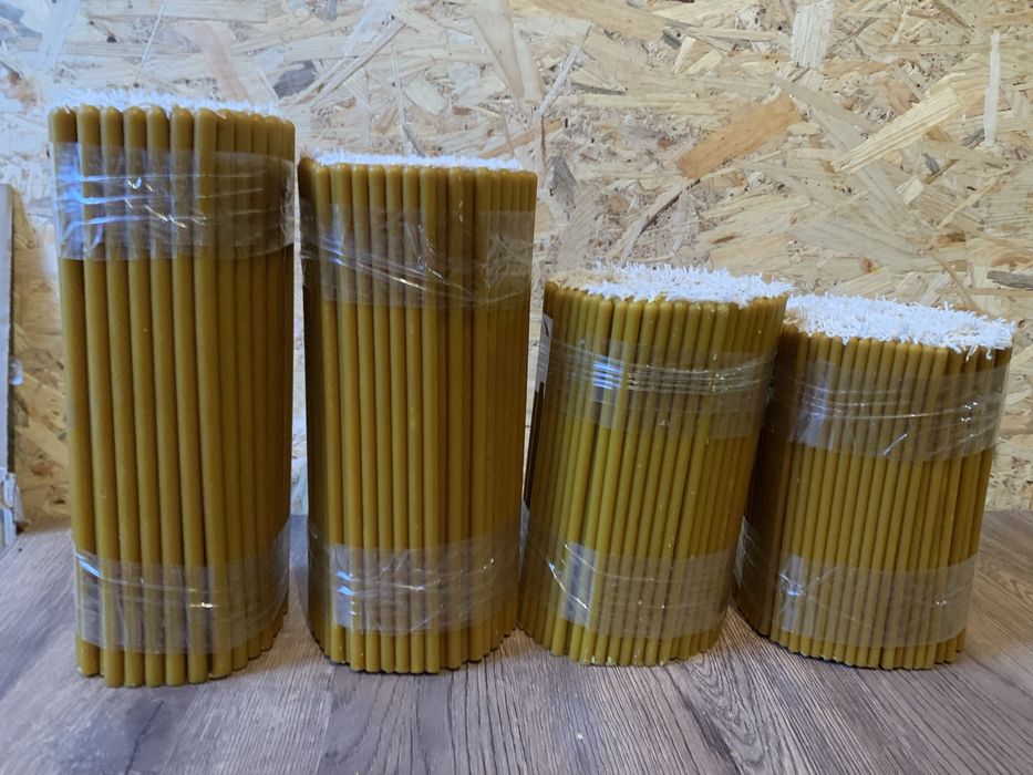 Свічки воскові з прополісом