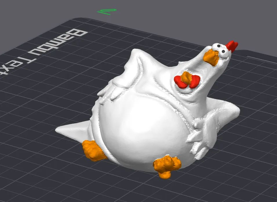 Decorative Scared Chicken