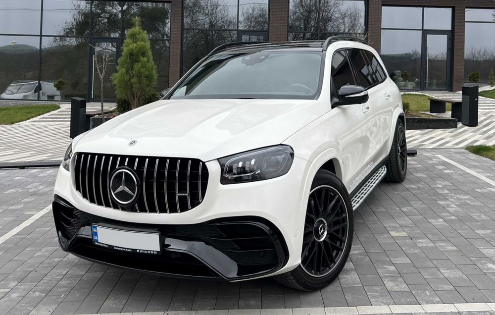 комплект обвеса mercedes GLS X167 W167 стиль GLS63 AMG Бампер