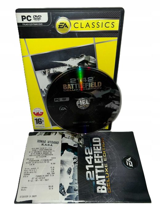 Battlefield 2142 Deluxe Edition BOX PL - pudełko po grze