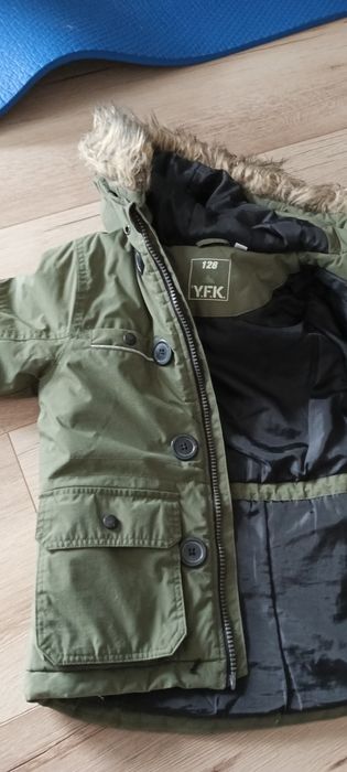 Kurtka zimowa chłopięca 128