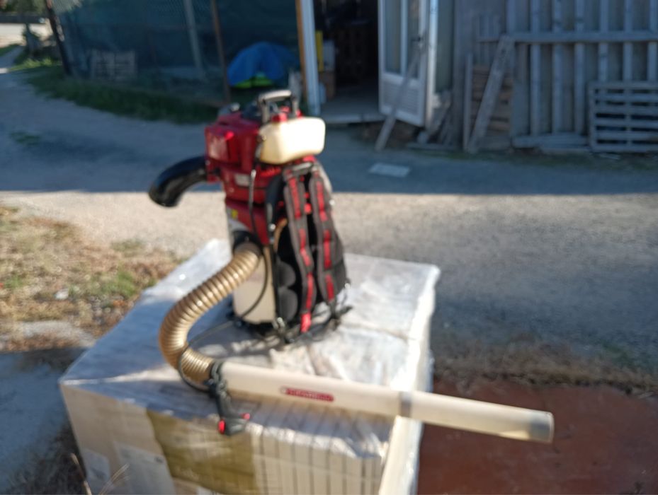 Maquina apanhar castanhas