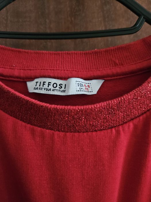 Camisola/sweat com efeito camisa Tiffosi 15-16 anos