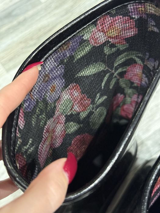 Сапожки чоботи ризові сапоги резиновые черные женские 38