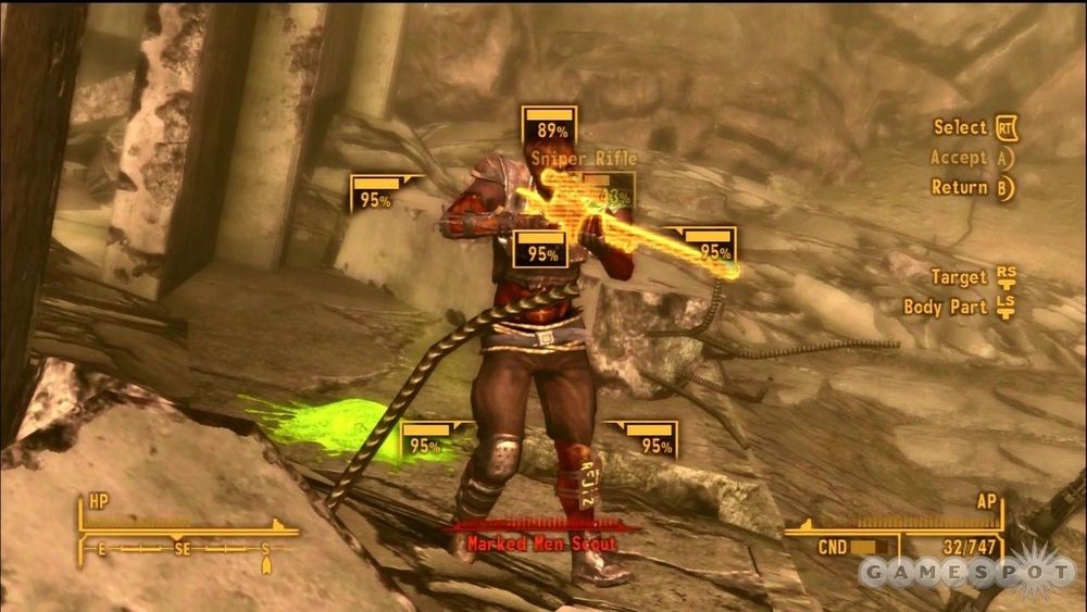 Игра на PS3 "Fallout: New Vegas"